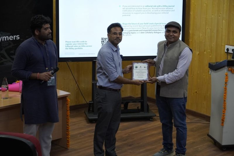 Dr. Anil Chandra delivering Invited Lecture at IIT Mandi